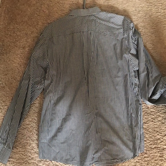 Used black and white Sean John button down tailor fit xl - Picture 4 of 4